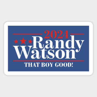 Randy Watson 2024 Presidential Election Parody Magnet